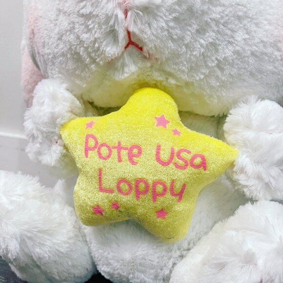 Pote USA Loppy A Wish Upon A Star Jumbo Plush (White) - Picture 2 of 5